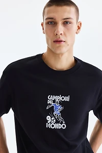 Loose Fit Printed T-shirt