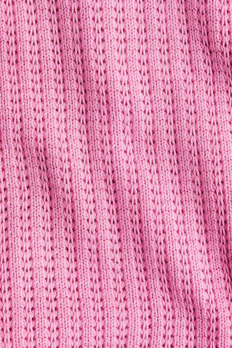 Textured-Knit Tank Top