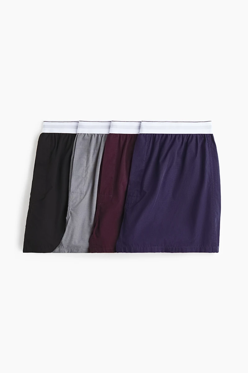 4-Pack Woven Boxer Shorts