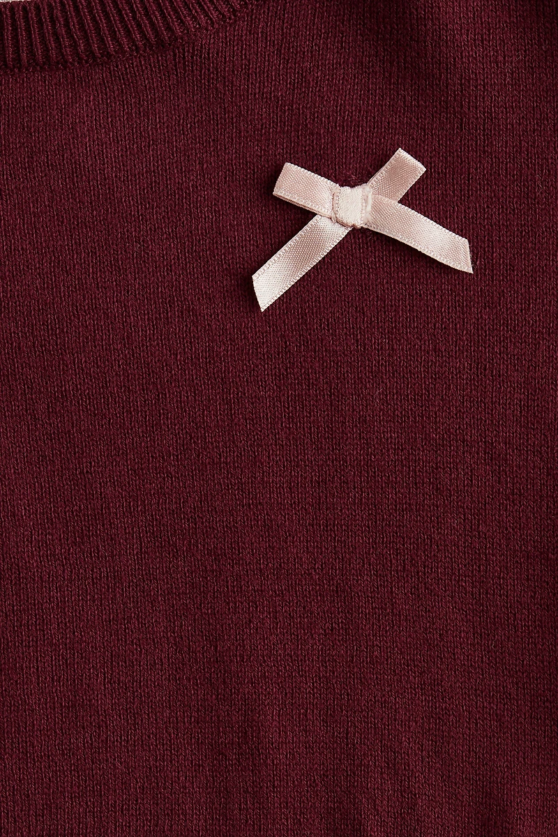 Short-sleeved jumper