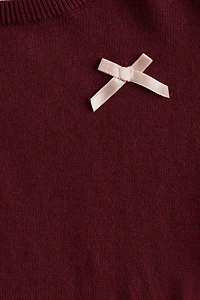 Short-sleeved jumper