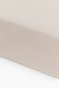 Muslin Fitted Crib Sheet
