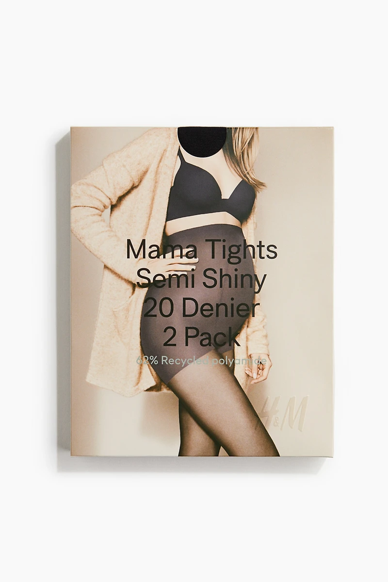 MAMA 2-Pack Tights 20 Denier