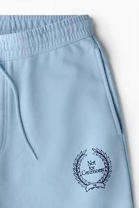 Pantalon en molleton ample