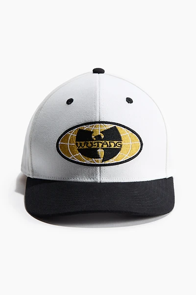 Cotton Twill Cap with Motif