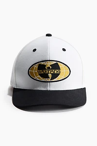 Cotton Twill Cap with Motif