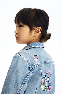 Printed Denim Jacket