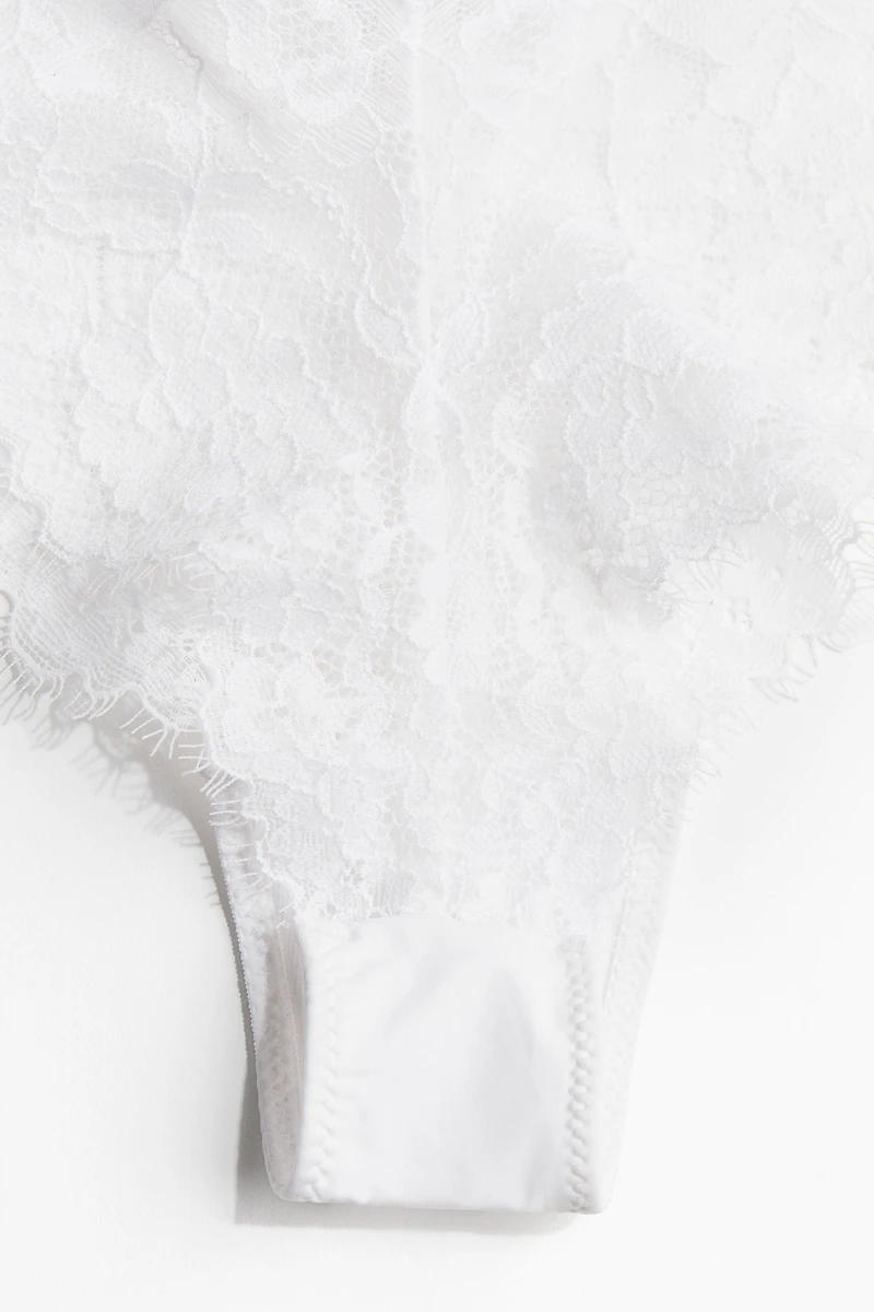 Lot de 2 culottes Brazilian en dentelle