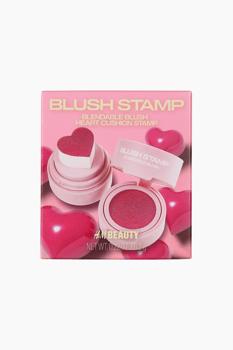 Heart-Shaped Blush Stamp