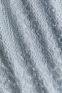 Crochet-Look Maxi Dress