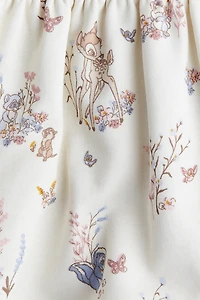 Printed Sweatshirt Dress