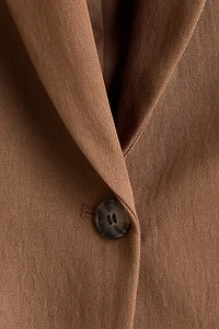 Blazer à fermeture droite