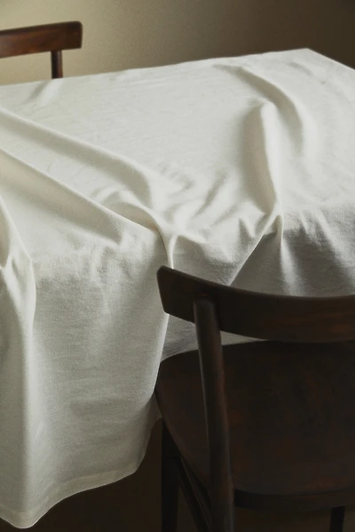 Linen-blend Tablecloth