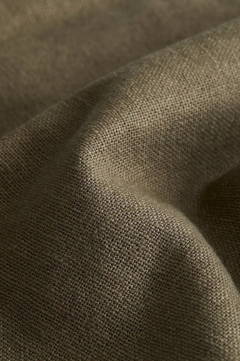 Linen-Blend Cushion Cover