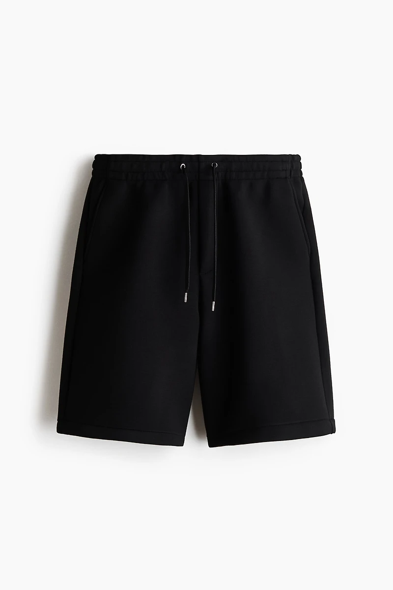Relaxed-Fit Scuba Shorts