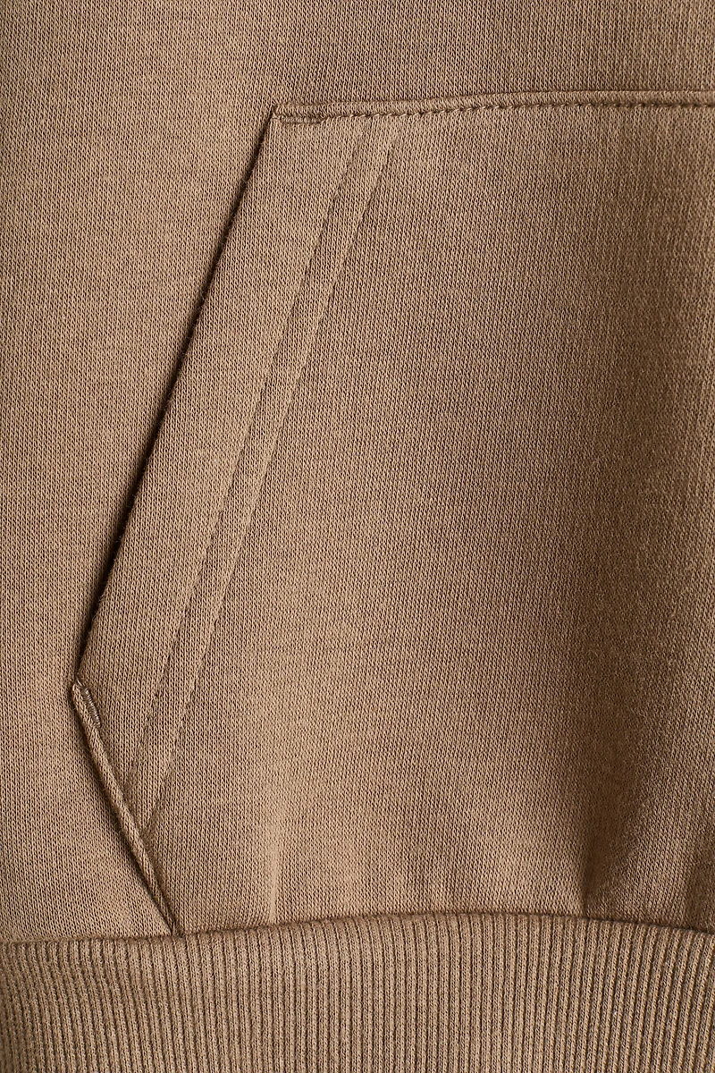 Brushed-Inside Hoodie