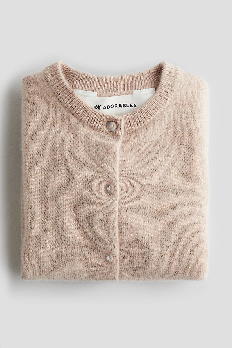 Cashmere-Knit Cardigan