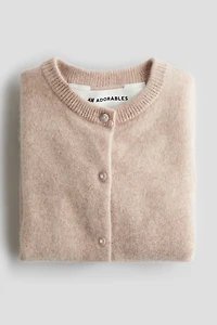 Cashmere-Knit Cardigan