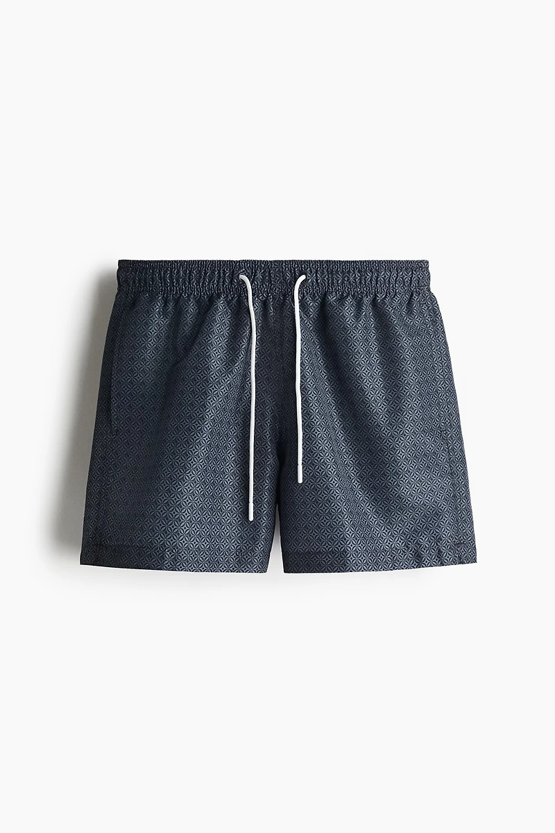 Patterned Swim Shorts