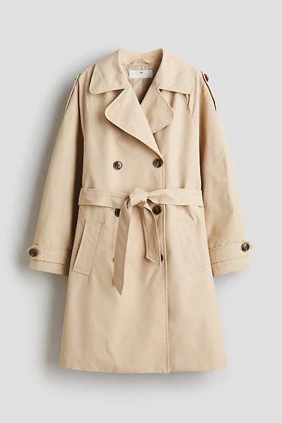 Double-Breasted Trench Coat