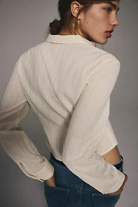 Cropped Cotton Shirt