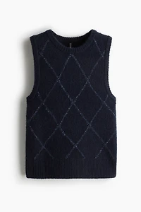 Chandail sans manches à sequins