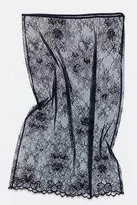 Jupe midi en dentelle