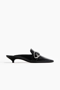 Kitten-Heeled Mules