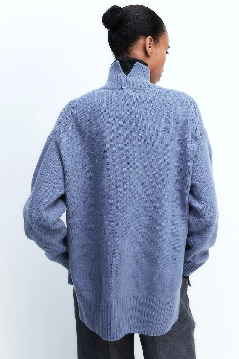 Oversized Turtleneck Sweater