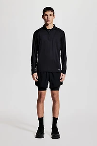 Regular-Fit Half-Zip Sports Shirt with DryMove™