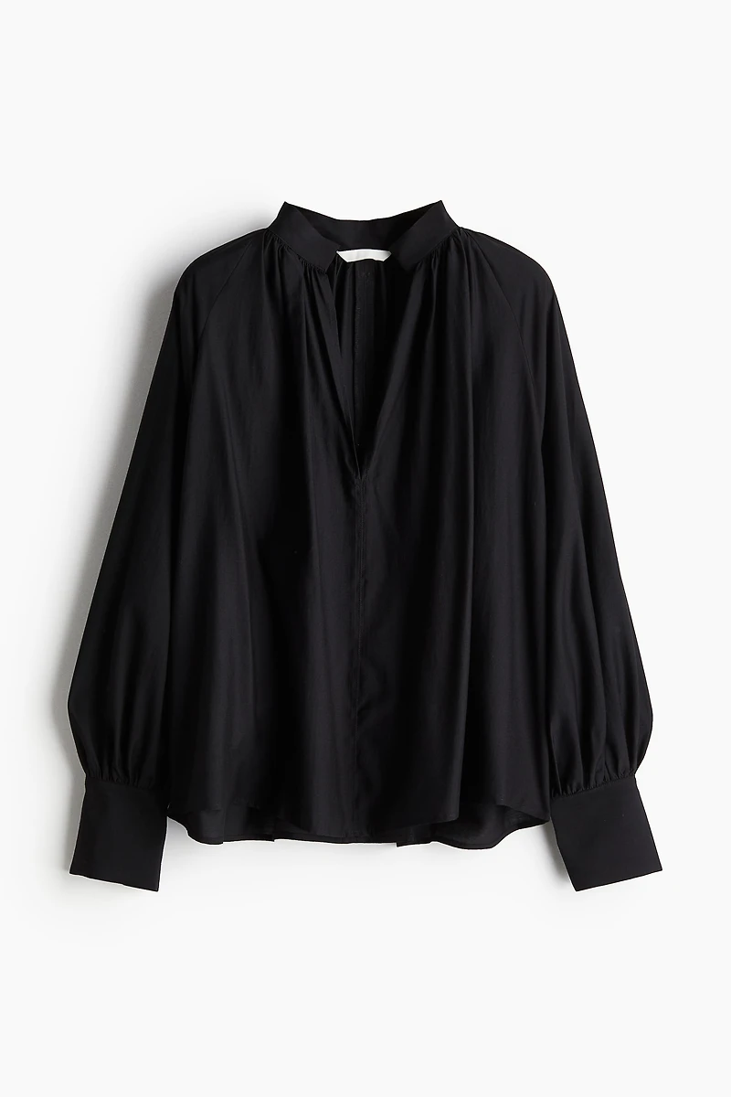 Blouse à manches ballon