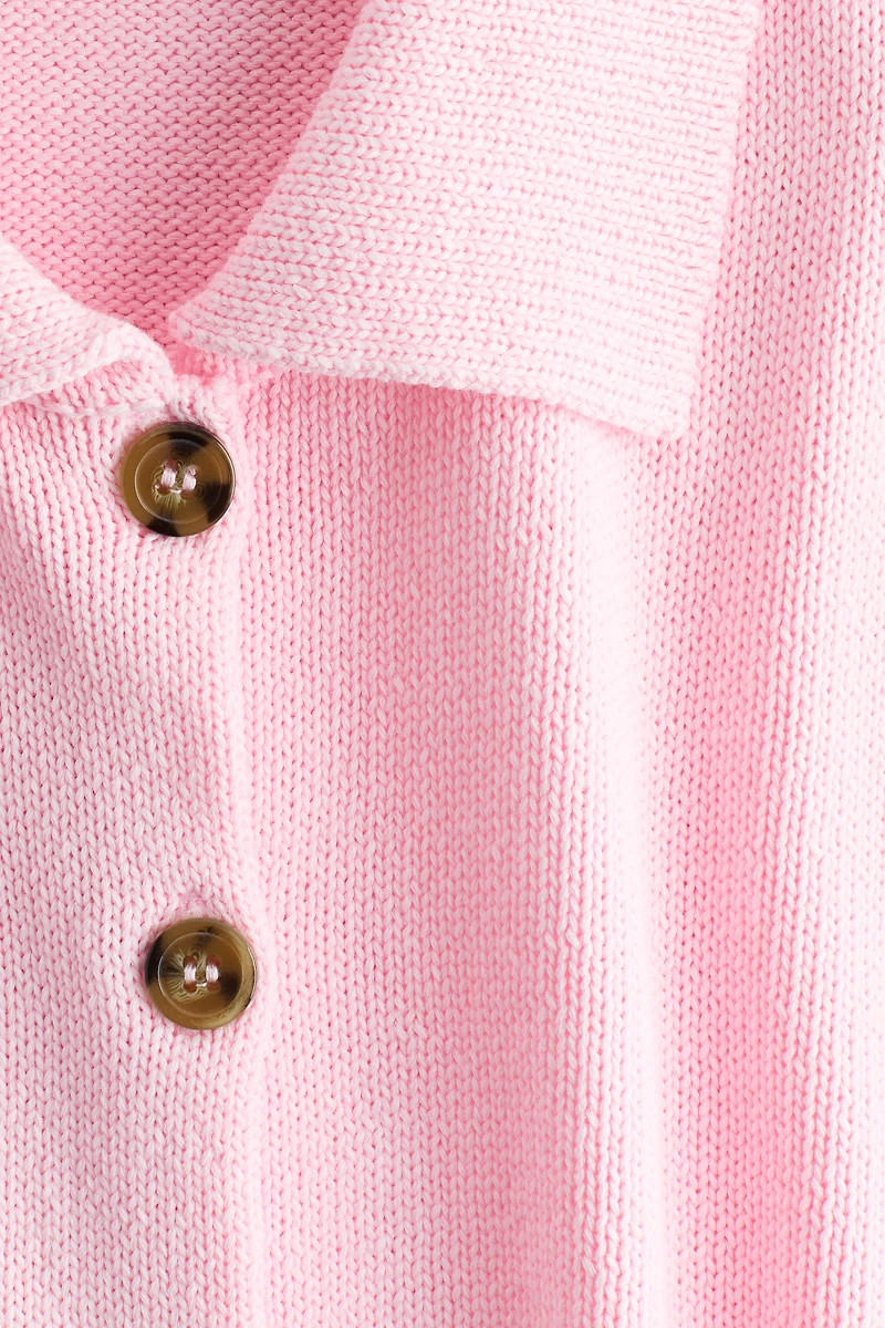 Short-Sleeved Cardigan