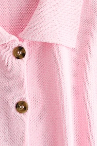 Short-Sleeved Cardigan