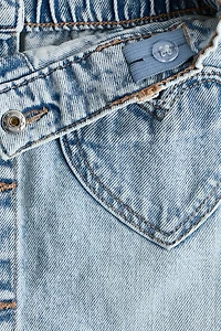 Jupe trapèze en denim