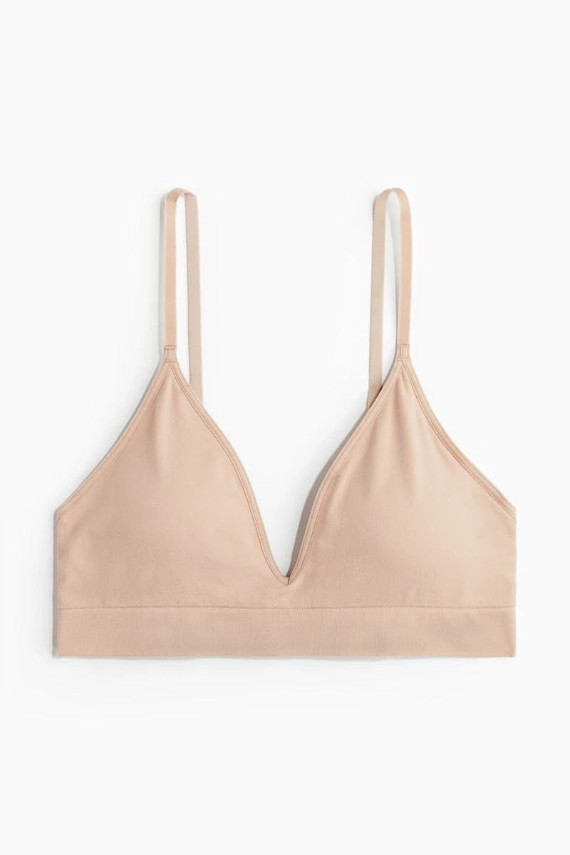 Soutien-gorge souple et rembourré sans couture