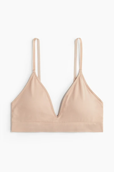 Soutien-gorge souple et rembourré sans couture
