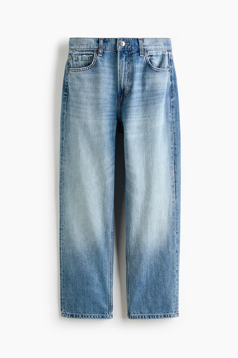 Mom Regular-Waist Ankle Jeans