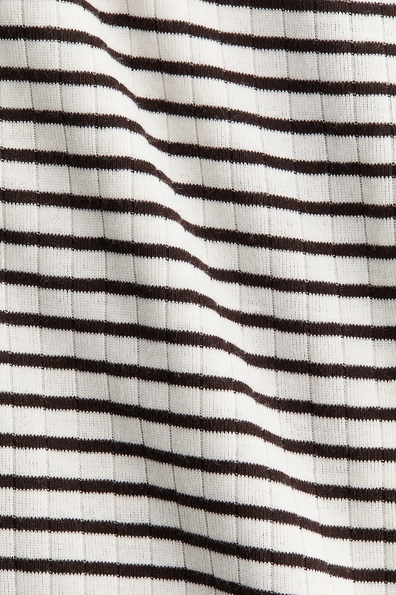 Pantalon côtelé avec cordon de serrage