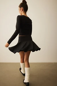 Wrap-Front Sports Top with SoftMove™