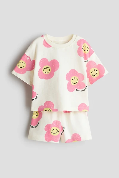 2-Piece Printed Cotton Set
