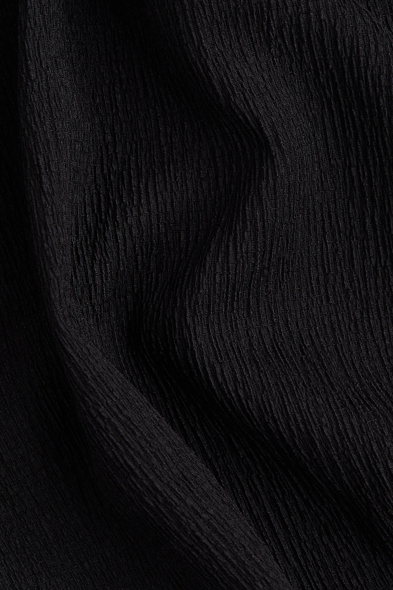 Crinkled Jersey Dress