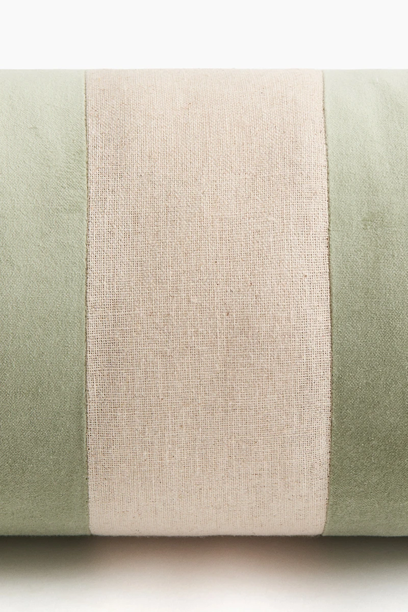 Linen-Blend Bolster