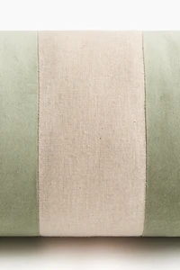 Linen-Blend Bolster