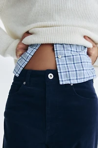 Flared Corduroy Pants