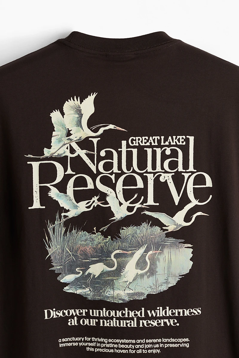 Loose Fit Printed T-shirt