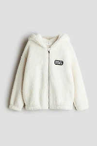 Hooded Teddy Fleece Jacket