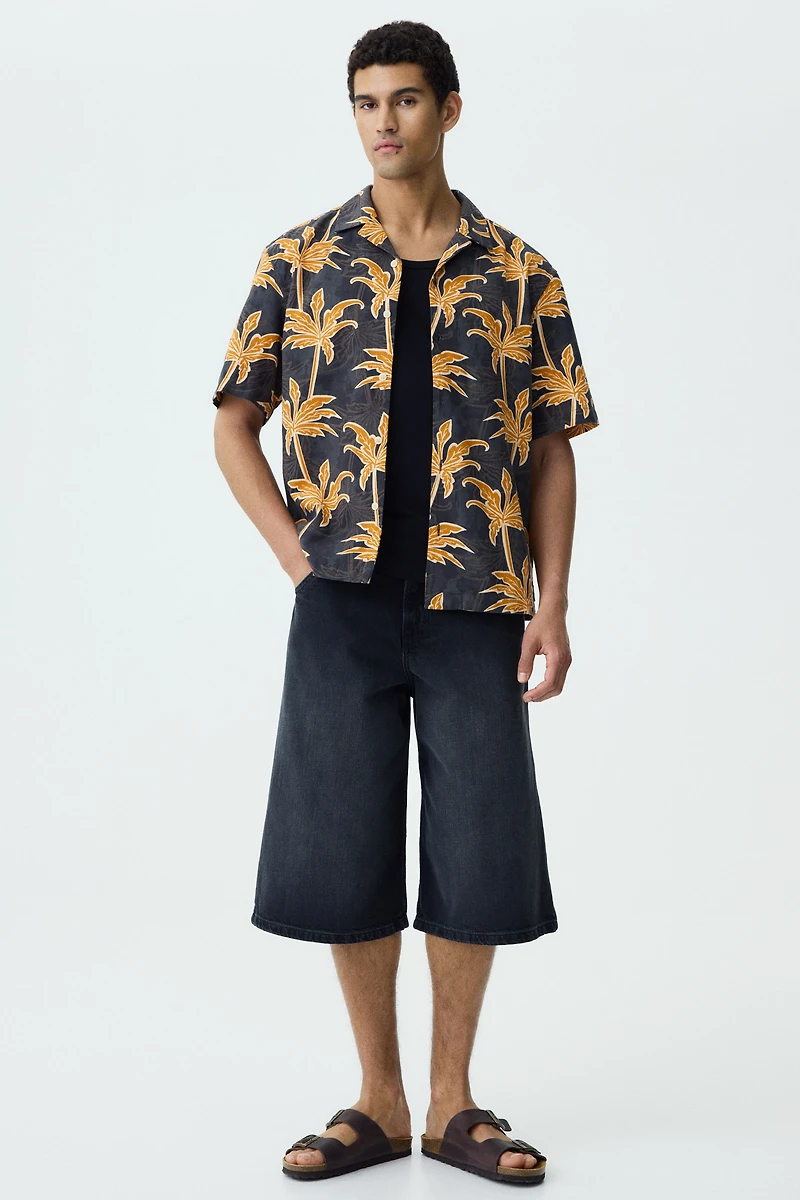 Relaxed-Fit Cotton Resort Shirt
