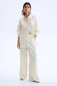Straight-Leg Pull-On Pants