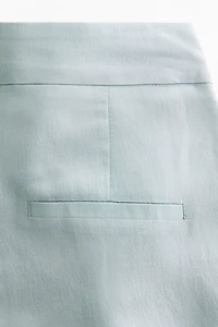 Wide-Leg Tie-Detail Pants