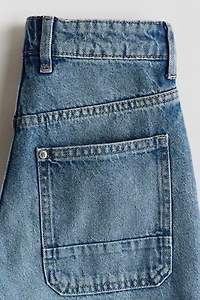 Short flottant en denim